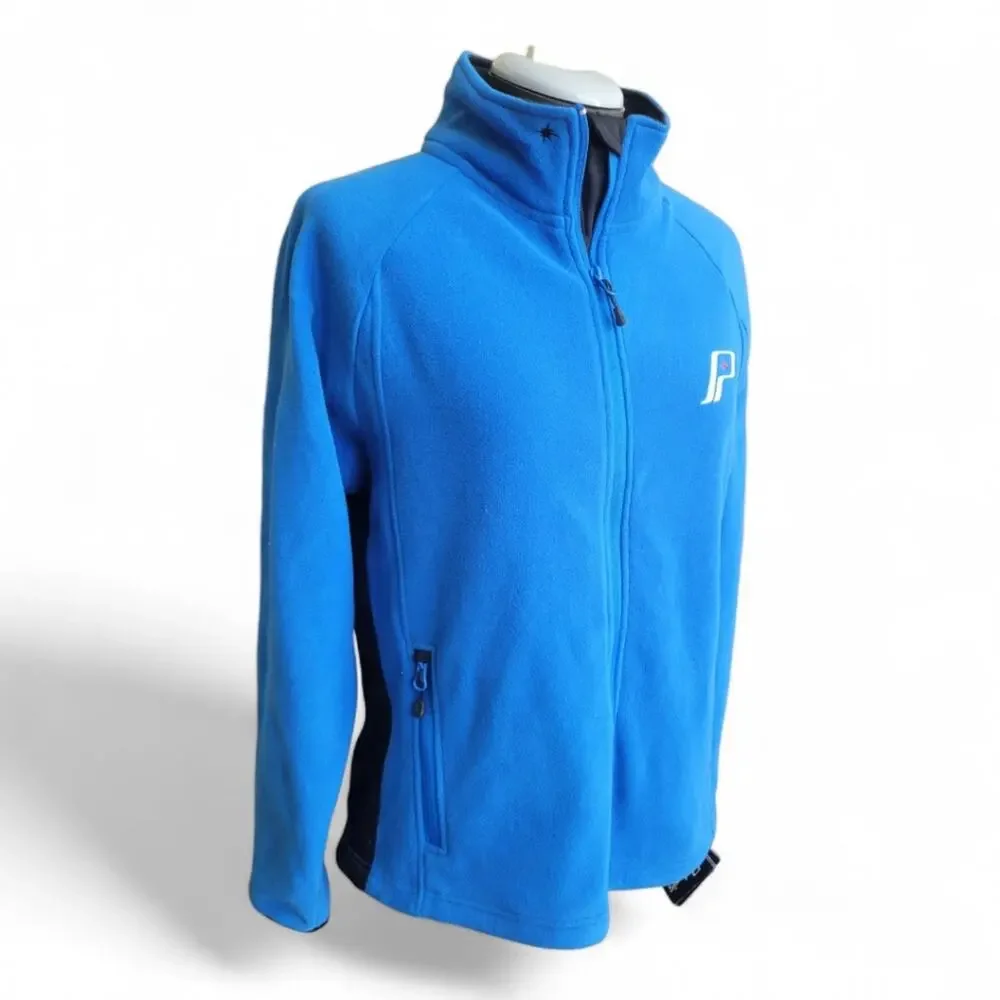 Polaris Far Infrared Fleece Jacket NWT Size Medium Electric Blue - Picture 2 of 8
